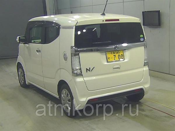 Хэтчбек турбо HONDA N BOX SLASH кузов JF1 модификация G Turbo A Package гв 2015 пробег 23 т.км белый жемчуг — фото 2